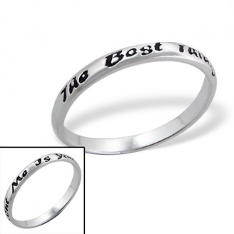 Stříbrný prsten "Amor". Ag 925/1000